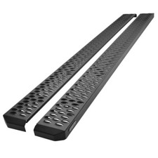 Westin Grate Steps Running Boards 86 in - Textured Black - wes27-74755