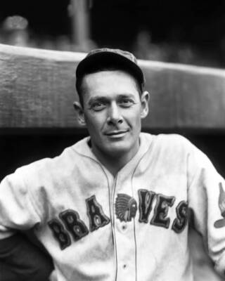 Randolph E Moore of the Boston Braves in 1930 Baseball Old Photo 1