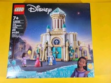 LEGO Disney Wish King Magnifico’s Castle 43224 Building Toy Set, Collectible Set