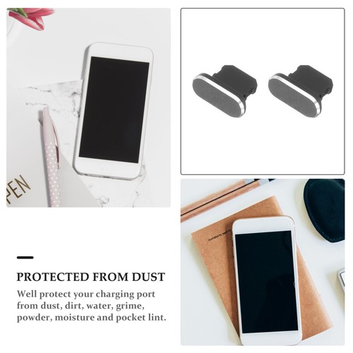 2Pcs Portable Professional Convenient Mobile Charging Port Plug - 第 11/12 張圖片