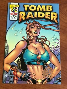 Tomb-Raider-1-2-Wizard-with-COA-Top-Cow-Comics-2000-VF-NM