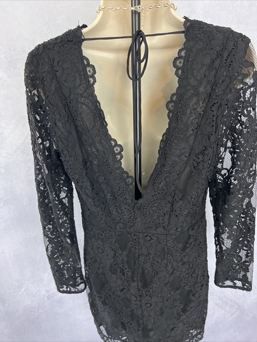 Ladies Dress Lace Party Evening Cocktail Special Formal Occasion Size UK 10 - Picture 16 of 17