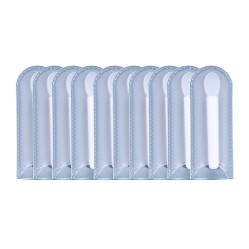 10Pcs Portable Lip Gloss Applicator Multifunctional Silicone Lip BrushJ4 - Picture 14 of 15