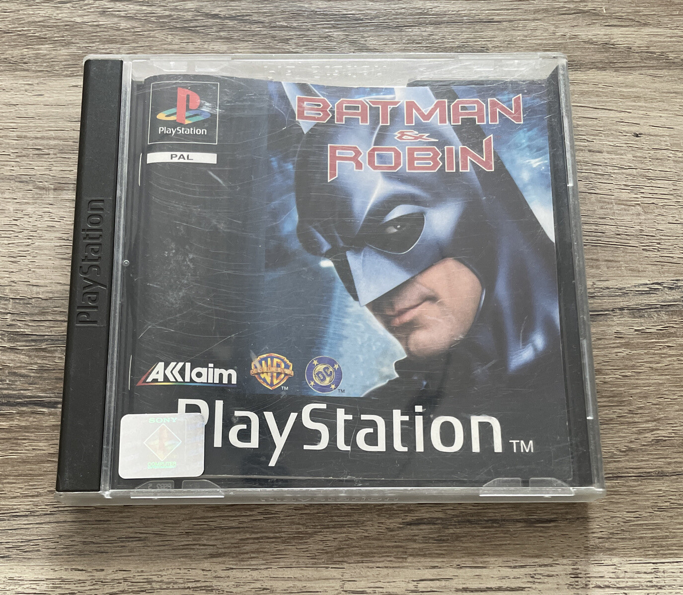 Jeu PS1 Batman & Robin FRA