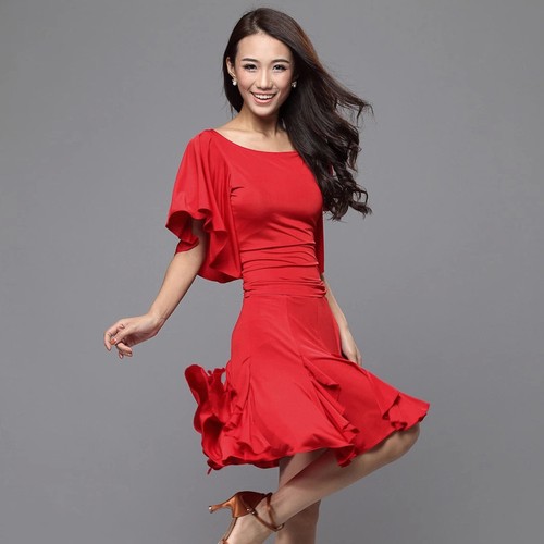 NEU Latino Salsa Tango Samba Kleid tanzkleid latein Latin Dress Top&Rock#W248 - Bild 3 von 11