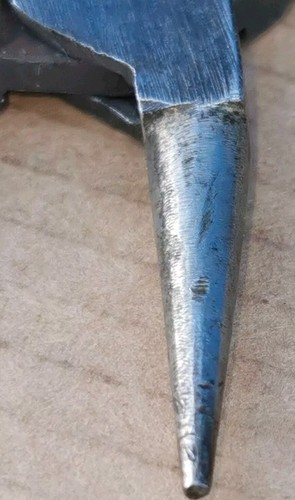 Lindstrom Round Needle Nose Pliers Vintage Miniature 3-1/2" Long   - Picture 10 of 17