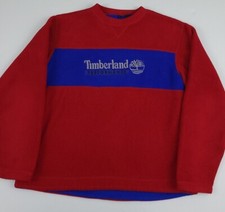 Vintage 90s Timberland Performance Fleece Sweatshirt Vtg Outdoor USA Made Tech