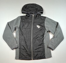 UCF Knights Colosseum Black Gray Hoodie Sweatshirt Jacket Youth Medium 12-14