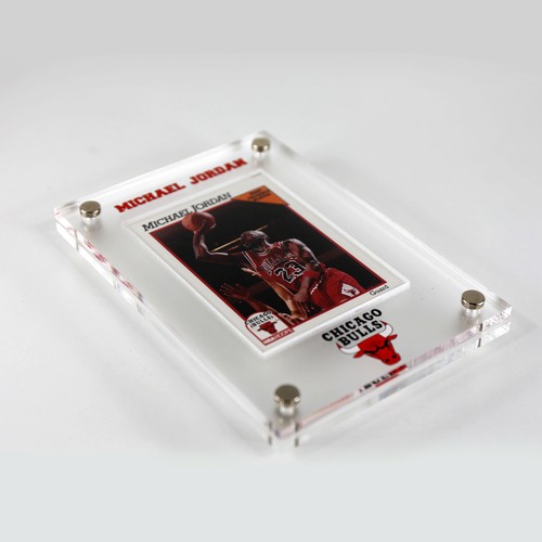 Michael Jordan NBA Hoops Trading Card Display Stand *Trading Card Not Included - Picture 5 of 6