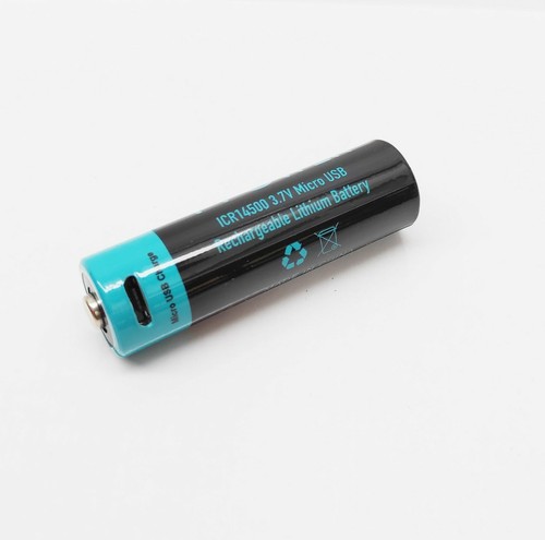 2x Tpower AA Size 3.7v ICR 14500 750mAh Rechargeable li-ion Battery Micro USB - Picture 4 of 5