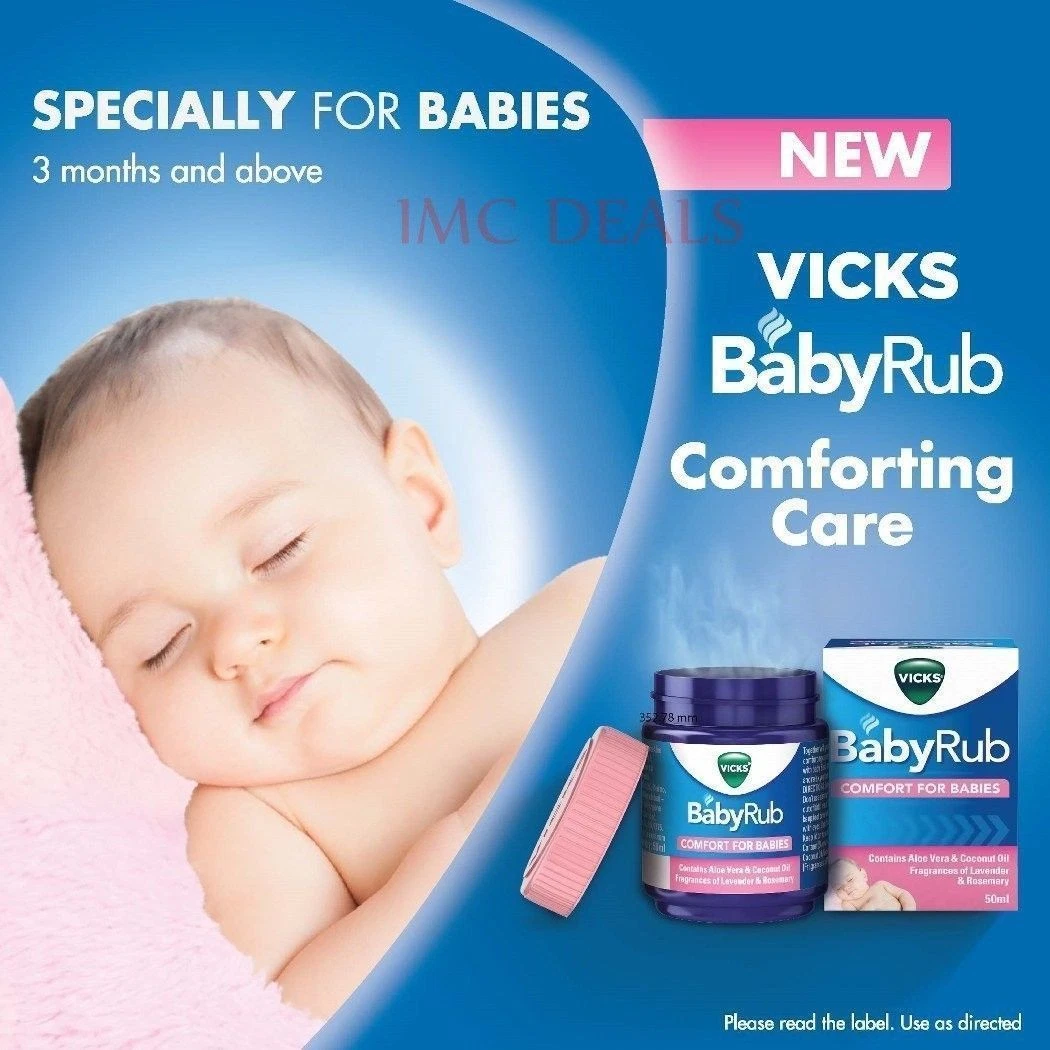 Pharma Prix - Haïti - Vicks Babyrub 50 G élaboré à base d'extraits