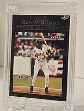2024 Jersey Fusion Barry Bonds 2007 All Star Game Used Swatch Baseball Card