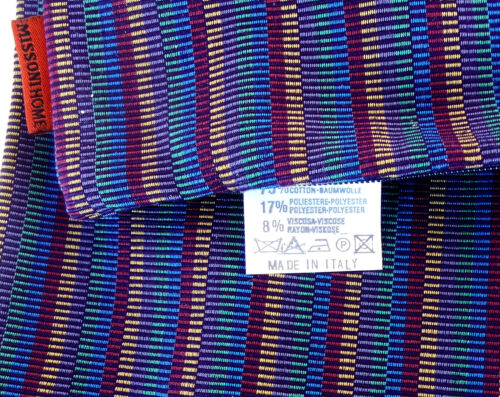 Missoni Home Kissenbezug Polsterung 75 % Baumwolle Repps 16 Zoll x 16 Zoll 20 Zoll x 20 Zoll Bezug T49 - Bild 3 von 3