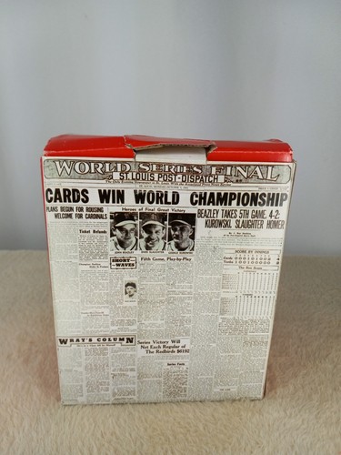 St. Louis Cardinals 1942 World Champions Beer Stein SGA Busch Stadium 5/6/21 NIB - Picture 3 of 8