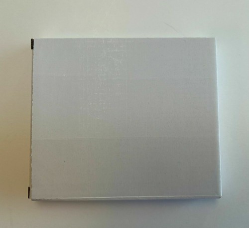 200 WHITE CORRUGATED CARDBOARD CD CASE MAILER TUCK IN FLAP, NO SEAL, JS87NEW - Picture 1 of 2