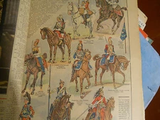 corriere dei piccoli  originale anni  '30  La cavalleria pesante