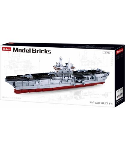 Sluban B0699 Kids Building Block Brick Army military Aircraft Carrier 1092 piece - Picture 2 of 2