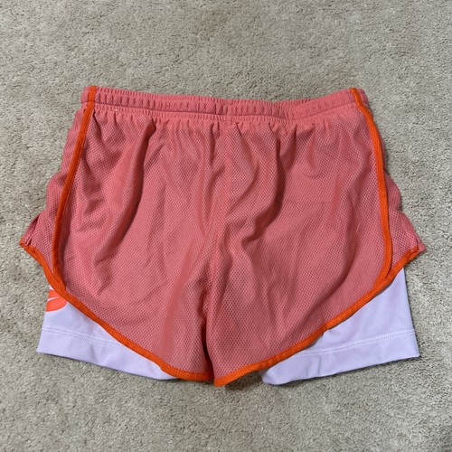 2 Nike Sportshorts Mädchen Größe L Lavendel & Orange - Bild 12 von 12