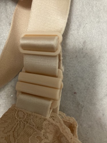The Custom Fit Bra Company Heirloom Lace Bra SZ 40G Beige Pinup Sexy. C - Picture 17 of 20