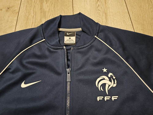 FRANCE 2012 2014 FOOTBALL JACKET SOCCER JACKET TRAINING PRE MATCH M NIKE - Picture 3 of 11