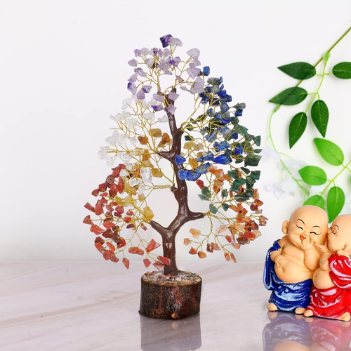 Chakra Baum des Lebens - Kristallbaum für positive Energie - Sieben Chakren Baum - Bild 7 von 12