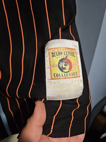 Miami Giants Headgear Classics Negro League Baseball Black Jersey Men’s - Picture 3 of 18