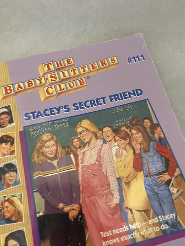 The Babysitters Club Book - Stacey’s Secret Friend # 111 Baby-Sitters Club - Picture 10 of 12