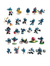 Peyo Schleich Vintge Smurfs 2" - Set of 25