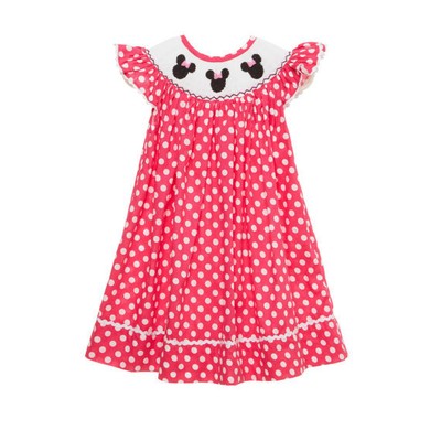 minnie mouse smocked outfit
