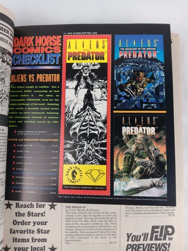 Previews Comic Industry Magazine May 1993 Deathmate X-Men Anniversary Wolverine - Imagen 4 de 7