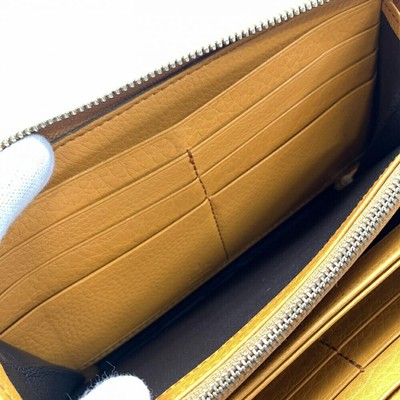 Gucci 308280 Soho Round Zipper Wallet Leather Fringe Orange Gucci 308280 Soho Round Zipper Wallet Leather Fringe Orange