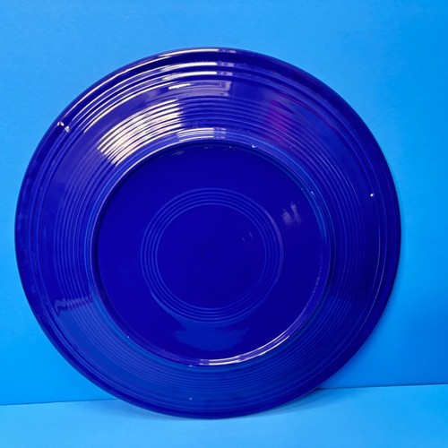Vintage Fiesta, 14" Chop Plate (Round Platter), Cobalt Blue - FIESTAWARE - Picture 2 of 3