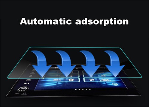 9''Car Radio DVD GPS Navigation 9H Tempered Glass Screen Protector Film Stickers - Picture 7 of 12