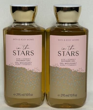 NEW Bath and Body Works In The Stars Shower Gel 10 Oz Bottles Set Of 2