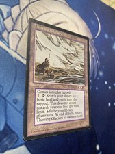 Magic The Gathering Alliances Thawing Glaciers Card
