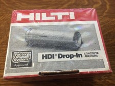 Hilti 457531 3/8" Drop-In Threaded Concrete Anchors
