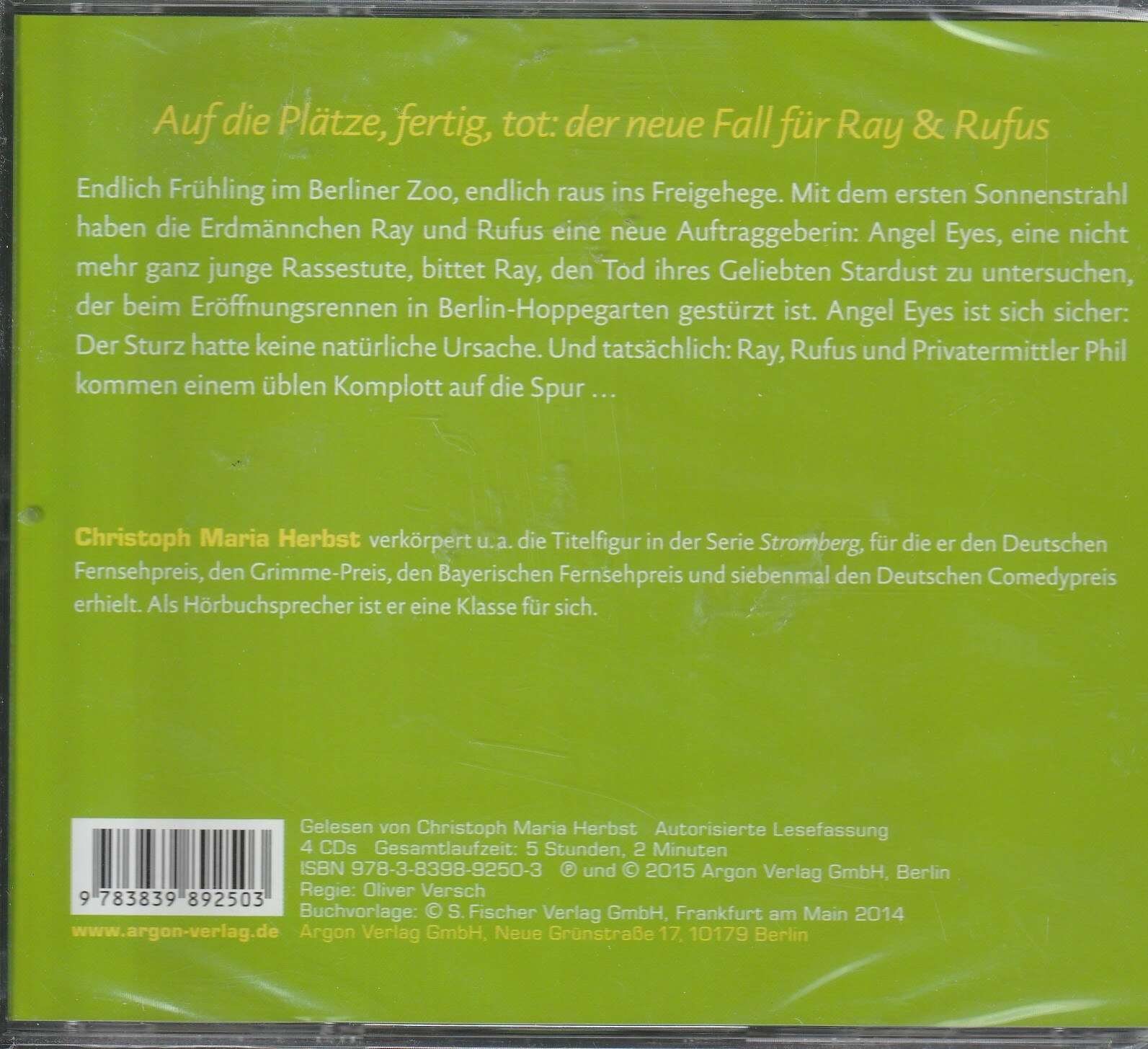 Thumbnail - Moritz Matthies: Dumm Gelaufen / 4 Cds (neu/ovp)