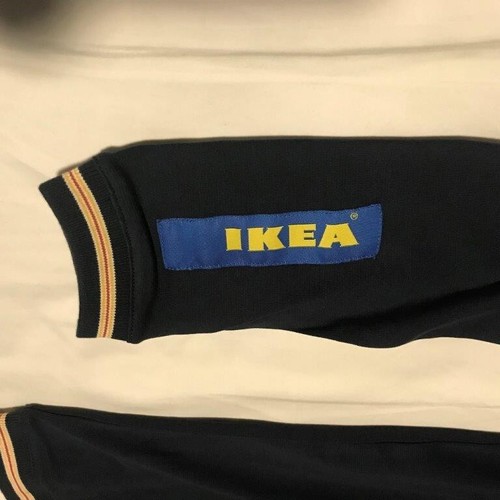 IKEA BLUE V-NECK MEN'S CARDIGAN/SWEATER MEDIUM [NEW] - Picture 4 of 10