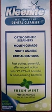 Kleenite Multipurpose Dental Cleanser Fast Acting Powerfull Fresh Mint 9oz
