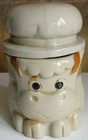 VINTAGE RETRO CERAMIC SHEEP SWEET BISCUIT FOOD STORAGE JAR CANISTER CONTAINER