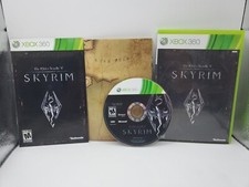 The Elder Scrolls V: Skyrim (Xbox 360, 2011) Complete Tested Working