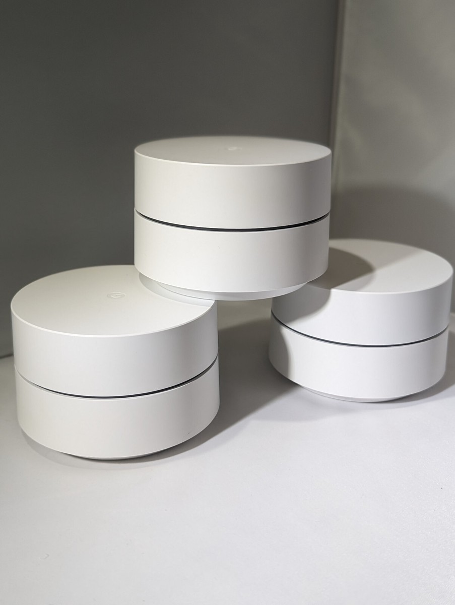 【desk】Google wifiステーション　AC1200 3台セット Google Wifi AC1200 3 Pack Wifi Mesh System | eBay