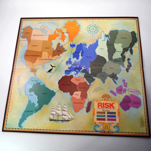 Vtg 1980 Parker Bros RISK World Conquest Board Game COMPLETE – unopened pieces - Picture 9 of 23