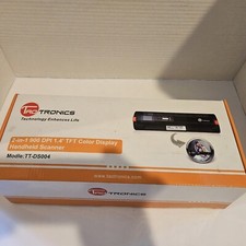 TAO TRONICS Handheld CORDLESS Color Display Handheld SCANNER TT-DS004 New