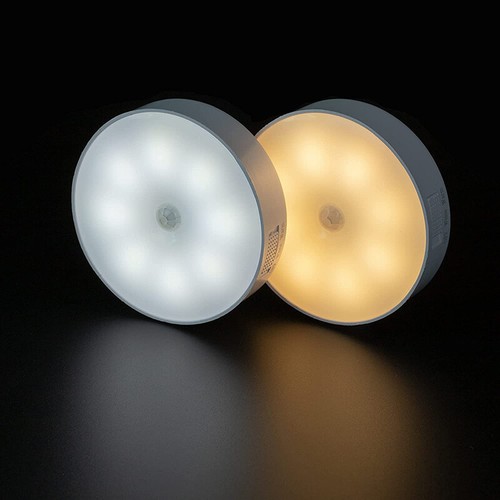 Motion Sensor LED Night Light Battery Powered Indoor Closet Cabinet Wall Cabinet - Picture 9 of 13