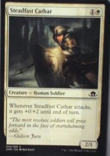 Steadfast Cathar - Eldritch Moon: #44, Magic: The Gathering Nm R117