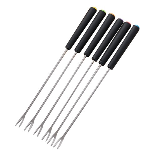 12 Pcs Campfire Roasting Sticks Kitchen Fondue Forks Roasting Forks - Bild 4 von 12
