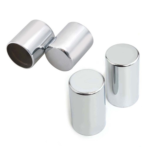 For Harley Touring Street /Road Glide Chrome Docking Hardware Magnet Point Cover - Foto 6 di 12