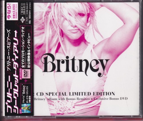BRITNEY SPEARS - BRITNEY + SECRET DIARY LTD CD + DVD JAPAN JAPANESE IMPORT w OBI - Foto 1 di 5