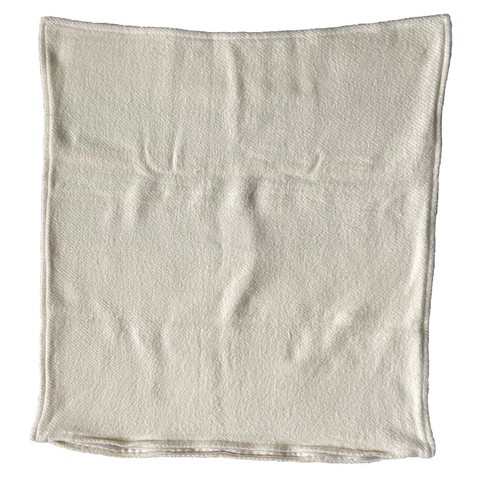 2 West Elm EURO Pillow Shams 26x26 Striped Red Cream Stripe Soft Cozy Farmhouse - Picture 6 of 8